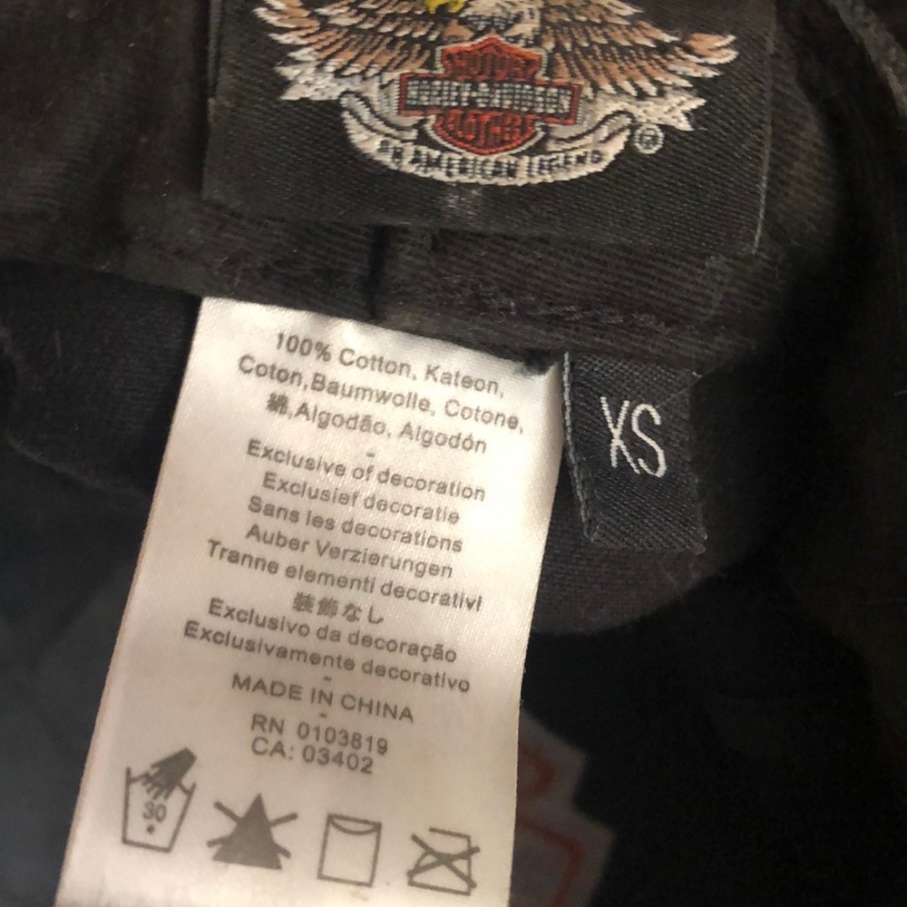 Authentic Harley Davidson Baseball Hat - image 5